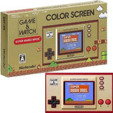 Nintendo Game & Watch Super Mario Bros. Cor  Vermelho E Dourado - Lacrado