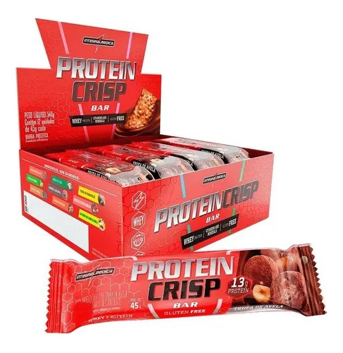 Protein Crisp Bar Cx 12un Barrinhas- Integralmédica Original