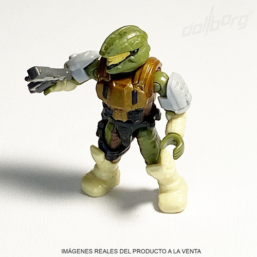 Mini Figura Spartan Custom Halo Mega Construx