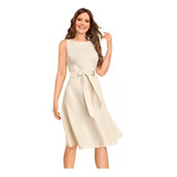 Vestido Cklass Ivory 930-15 Outlet/saldos Mchn