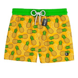 Short Praia Masculino Abacaxi Mauricinho Pineaple 0037