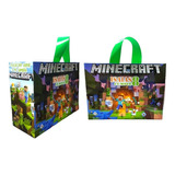 Bolsas Para Dulces Personalizadas Minecraft 6 Unidades 