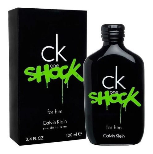 Calvin Klein One Shock Men 100 Ml Eau De Toilette Original