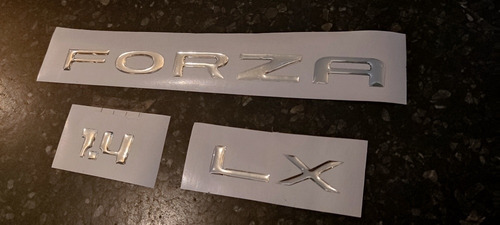 Kit De Emblemas Dodge Forza Lx Foto 7