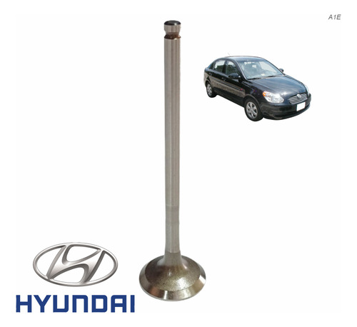 Valvula De Escape Hyundai Accent 1.6 16v 06-09 G4ee Foto 2