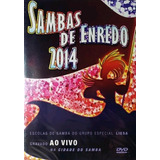 Sambas De Enredo 2014 - Dvd - Os Sambas Do Carnaval Do Rio