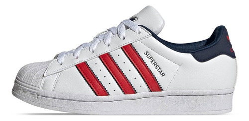 Tenis adidas Superstar (conchas ) Blancos Hombre 24.5 Cm