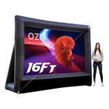 Pantalla Proyector Inflable Ozis 16ft - Cine Mega Con 240w