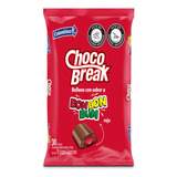 Chocolate Choco Break Bombombum Colombina 30 Unidades 