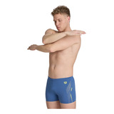 Traje De Baño Tipo Boxer Hombre Graphic Arena