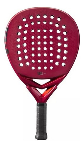 Paleta De Padel Wilson Bela Pro V2 Carbono Fiberglass Rugosa