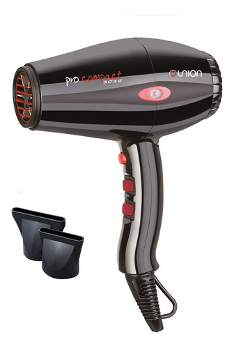 Secador De Cabelo Profissional Pro Compact Íon Union 1900w