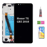 A Tela Lcd Com Moldura Para Huawei Honor 7x Black