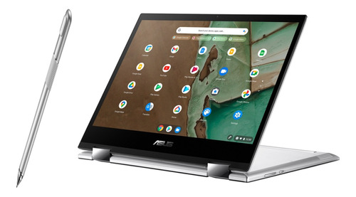 Chromebook Asus Flip Tela 12  64/4 Gb Touch Screen + Caneta