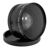 Gran Angular Y Macro 58mm 0.45x Lente Para Canon Nikon