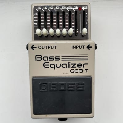 Pedal Boss Geb 7 Bass Equalizer