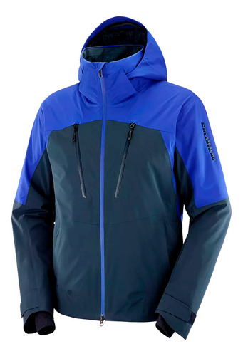 Campera Salomon Brilliant 20k Ski Snowboard Hombre 