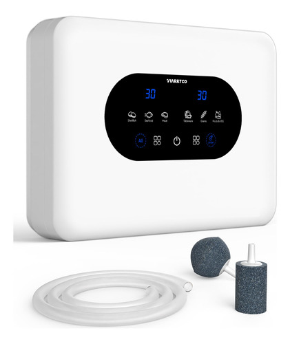 Viarrtco Generador Portatil De Maquina De Ozono Para Agua Y 