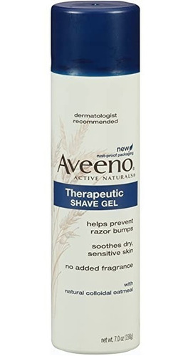 Aveeno Gel Afeitado Terapeutico Para Pieles Sensible