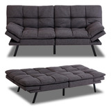 Muuegm Sofa Cama Futon, Futon Ajustable, Sofa De Espuma Visc