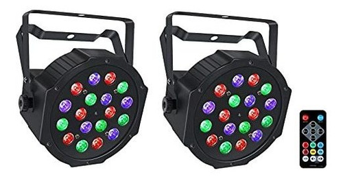 Luces Para El Escenario - 18 Led Par Lights, Lalucenatz Rgb 