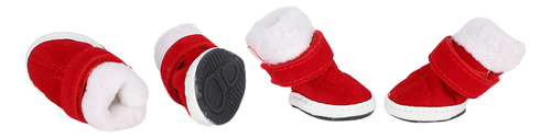 Zapatos Cálidos De Invierno Para Perros, Botas Navideñas, An