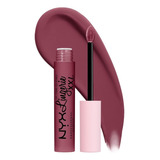 Labial Líquido Nyx Professional Lip Lingerie Xxl Matte 