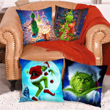 Fundas De Almohada Navideñas How Stole Christmas Grinch, 4 U