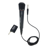 Microfono Alámbrico / Inalambrico Plastico 2.5m De Cable