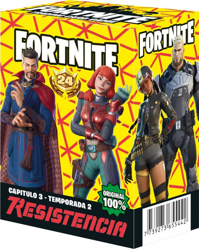 Cartas Fortnite - Caja Cualquier Color