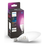 Vela Led Inteligente Philips Hue Blanco Y Color Ambiance Co