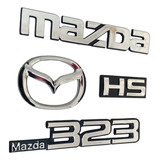 Emblemas Traseros Mazda 323hs Autodhesivos 