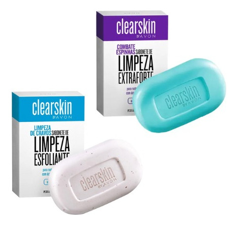 Kit Avon Clear Skin Antiacne E Cravos Com 2 Itens