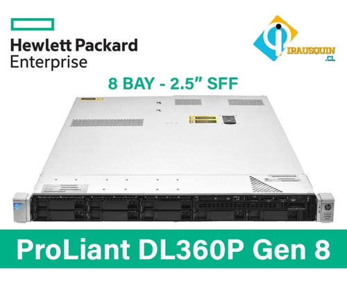 Servidor Hp Proliant Dl360p G8 - Dual Xeon - Redundancia