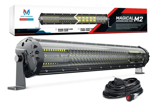 Barra De Luz Led Aerodinámica De 52 in Mictuning Magical M2