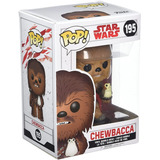 Funko Pop! Star Wars - Chewbacca Con Porg #195