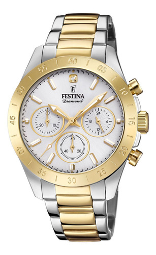 Reloj F20651/1 Plateado Mujer Festina Boyfiend