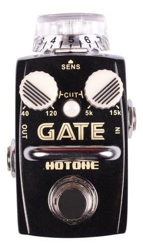 Pedal Hotone Gate Mini Noise Gate Supresor De Ruidos