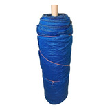 Malla Sombra Raschel 90% Por Rollo De 2.00x25 Mts Color Azul