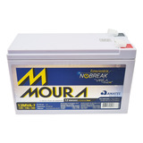 Bateria Estacionária Moura Vrla Nobreak 7ah 12v Mva-7