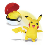 Pokemon Figura De Acción De Juguete Pikachu Inside Pokeball