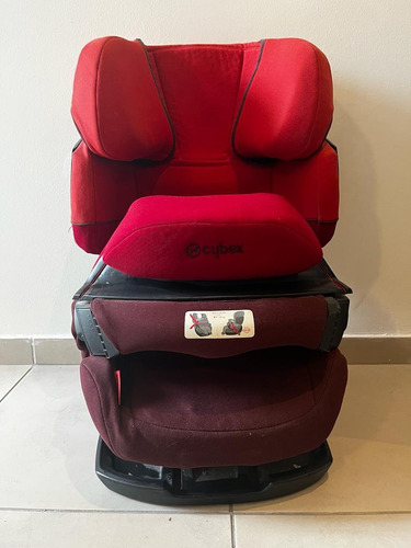 Butaca Infantil Para Auto Cybex Silver Pallas Rumba Red