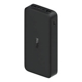 Xiaomi Redmi Powerbank Bateria Externa 20000mah Carga Rapida Color Negro