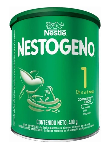 Fórmula Infantil Nestogeno 1 L  X 400 Gr