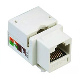 Conector Jack Femea Rj45 Cat6 Keystone Chip Sce