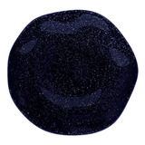 Conjunto De 6 Pratos Rasos Ryo Safira 92424 27,5cm Azul Marinho Oxford
