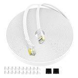 Cable Ethernet Cat6 De 15 M Con Conector Rj45 Blindado De Ca