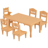 Calico Critters Comedor Mesa Table Sylvanian Ternurines