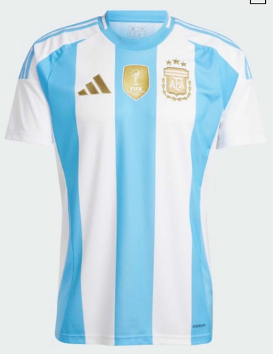 Camiseta Titular Selección Argentina 2024 3 Estrellas