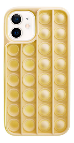 Fundas Pop It Silicona Bla Para iPhone 11 12 13 Pro Max Mini